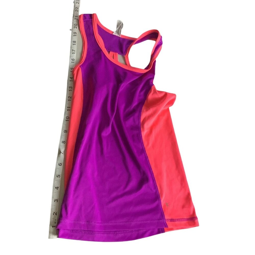 Danskin Now Girls Athletic Tank Top L 10-12 Drimore Sleeveless Activewear - Picture 8 of 11